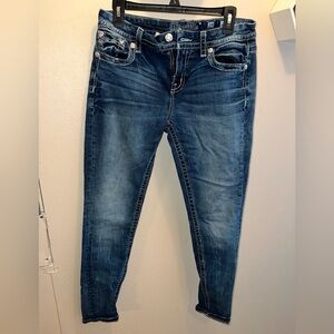 Miss Me Dark Blue Skinny Jeans